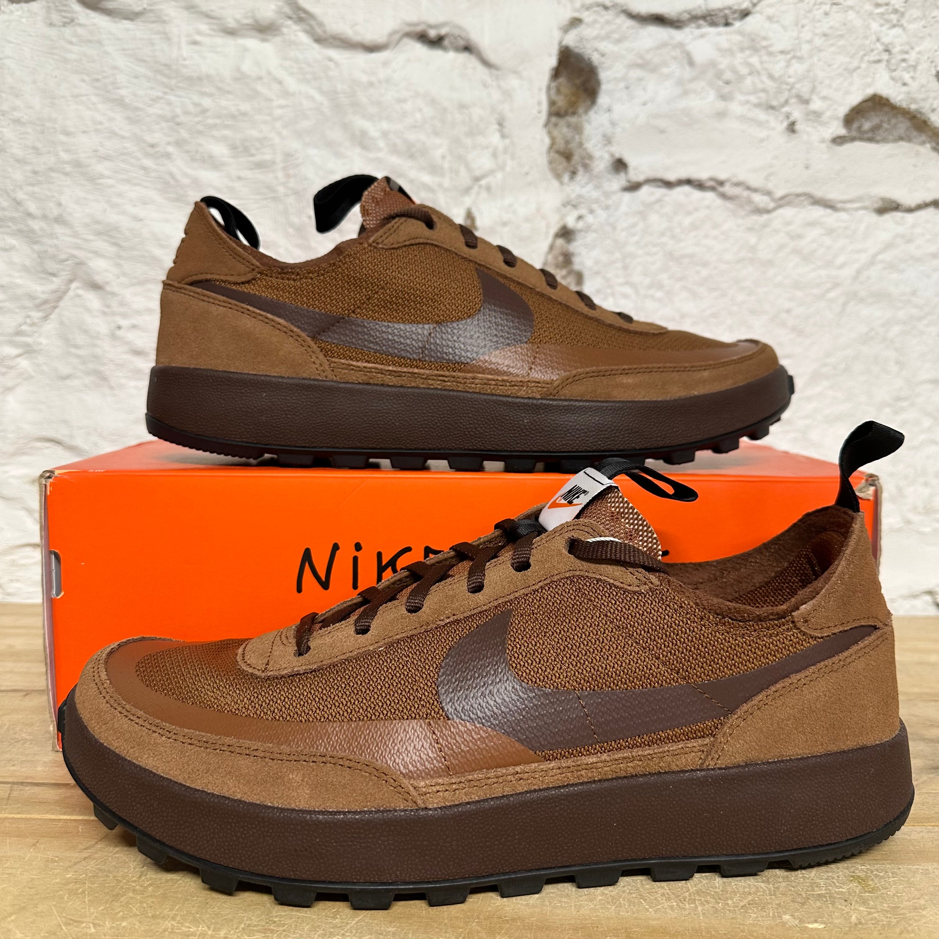 Nike Tom Sachs GPS Field Brown Sz 11.5 (13W)