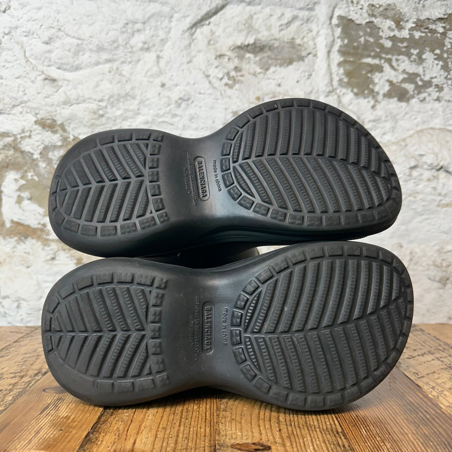 Balenciaga Black Croc Boot Sz 7 (40) No Box