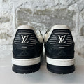 Louis Vuitton Black White Trainer Sneaker Sz 9.5 (8LV)