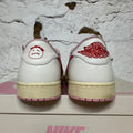 Air Jordan 1 Low Travis Scott Sail Tropical Pink Sz 15