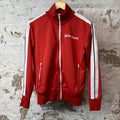 Palm Angles Red Track Jacket Sz S