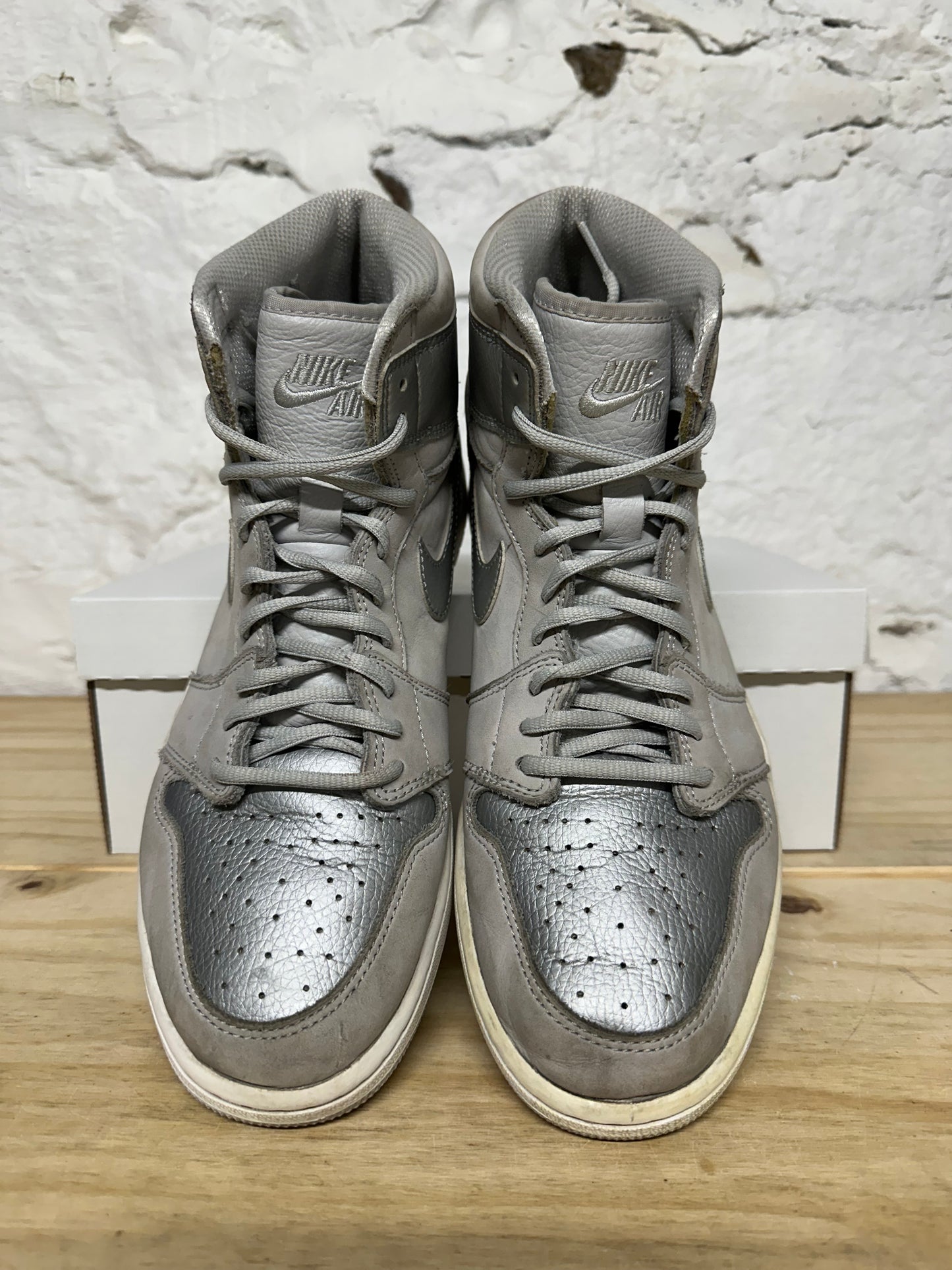 Air Jordan 1 CO JP Silver Sz 11.5