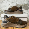 Burberry Ramsey Plaid Brown Sneaker Sz 8 (41)