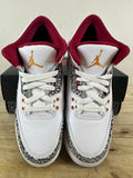 Air Jordan 3 Cardinal Sz 6Y DS