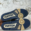 Louis Vuitton Navy White Skate Sneaker Sz 9.5 (8LV)