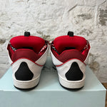 Lanvin Curb Black Red White Sneakr Sz 13 (46)