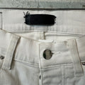 Amiri MX1 Black Paisley White Denim Jeans Sz 28