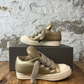 Rick Owens Jumbo Lace Puffer Gold Milk Sneaker Sz 5 (37)