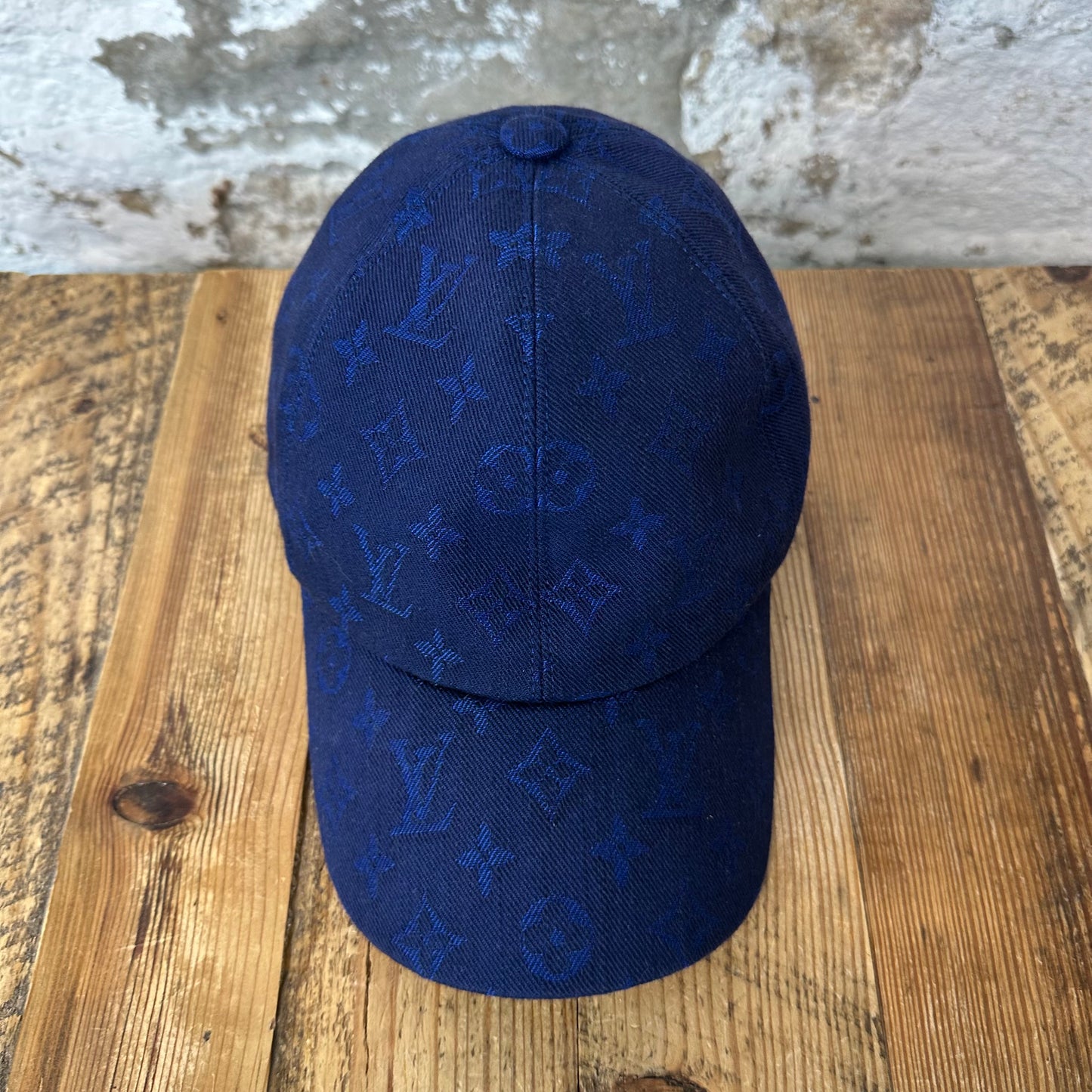 Louis Vuitton Blue Monogram Essential Hat