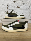 Air Jordan 1 Low Travis Scott Medium Olive Sz 13 DS