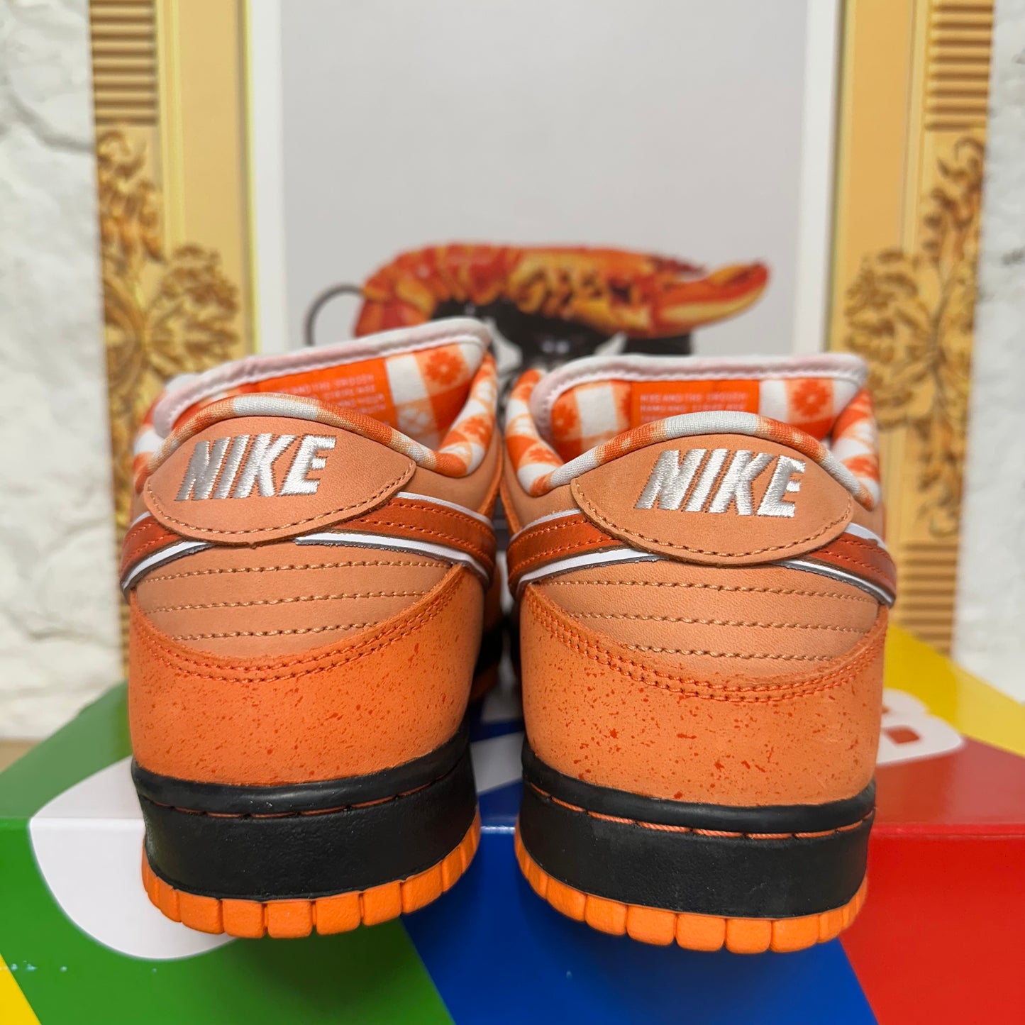 Nike SB Dunk Low Orange Lobster Sz 10.5 DS
