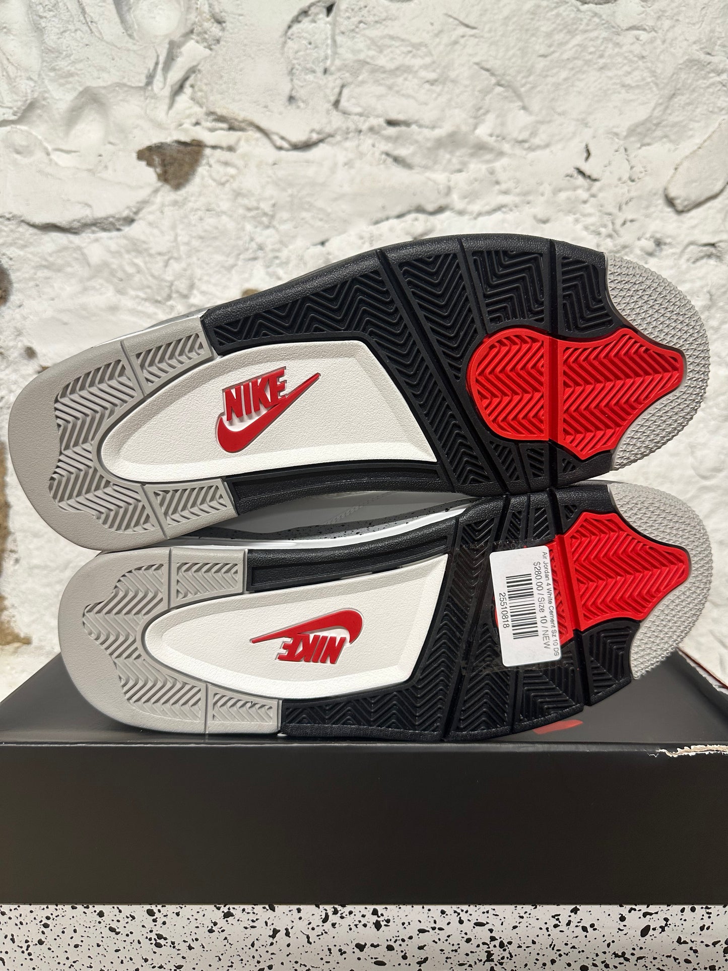 Air Jordan 4 White Cement Sz 10 DS