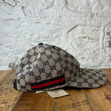Gucci Navy Monogram Hat