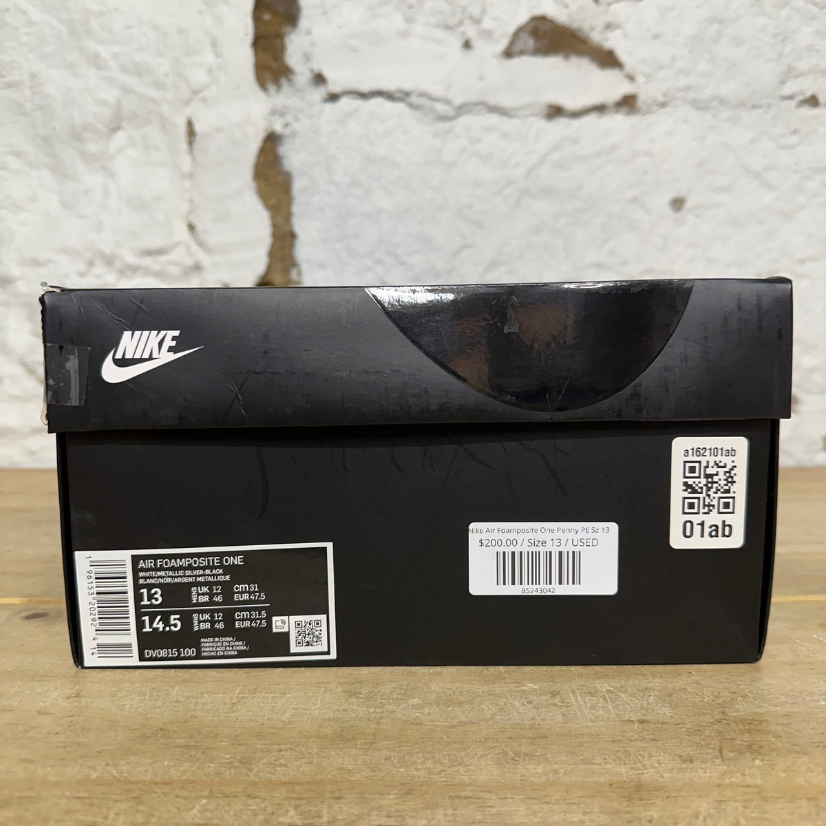 Nike Air Foamposite One Penny PE Sz 13