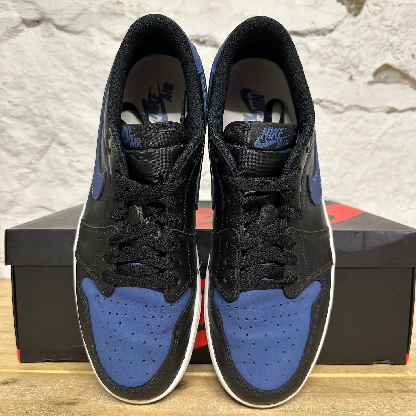 Air Jordan 1 Low Mystic Navy Sz 12
