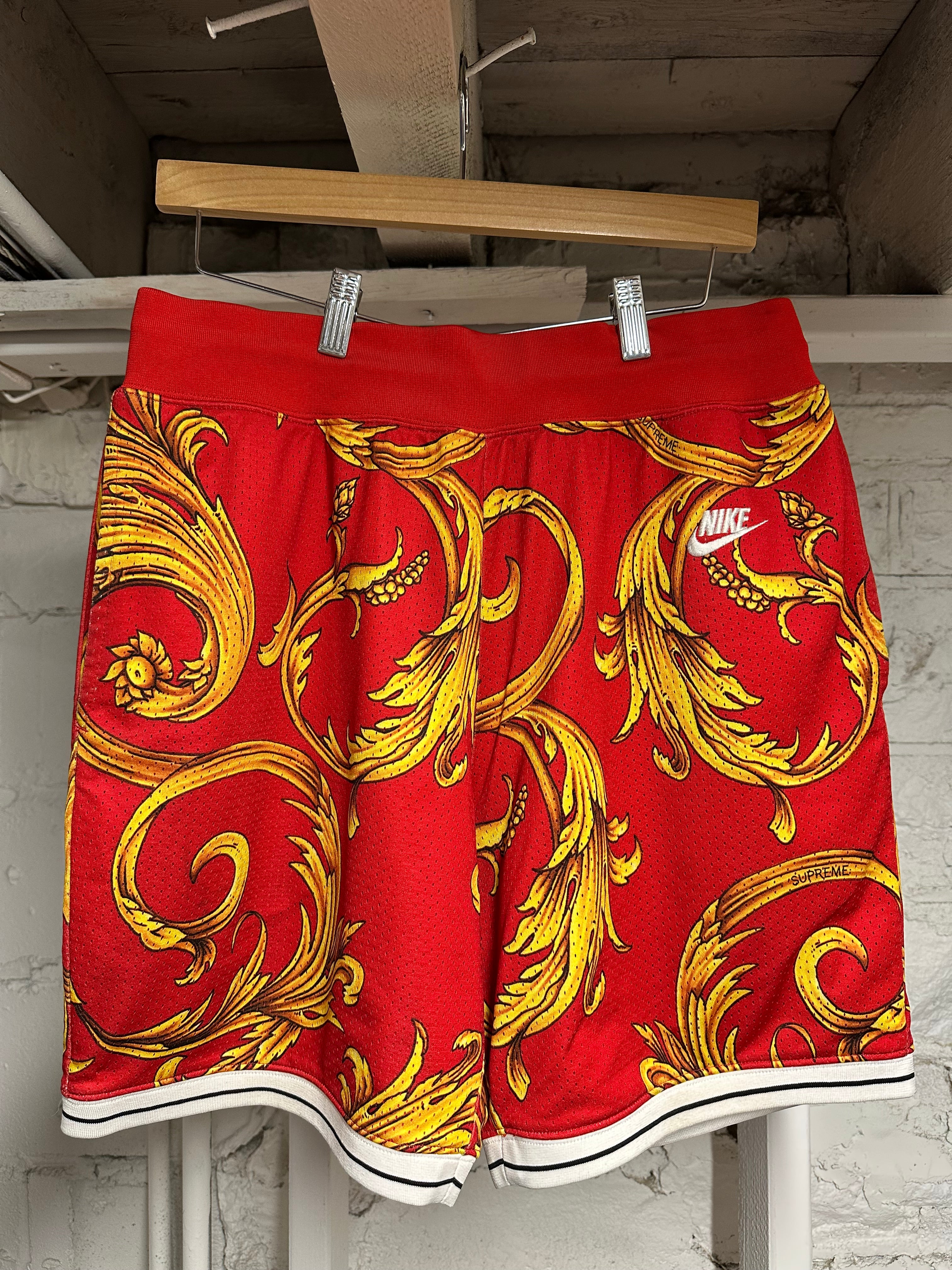 nike supreme foamposite shorts