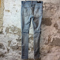 Amiri MX2 Blue Patch Blue Denim Jeans Sz 30