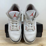 Air Jordan 3 White Cement Reimagined Sz 6.5Y