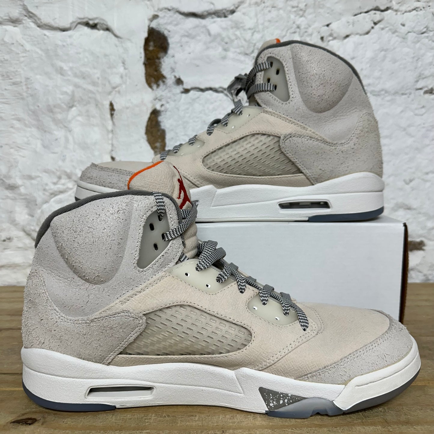 Air Jordan 5 Craft Light Orewood Brown Sz 13