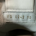 Louis Vuitton White Cream Trainer Sneaker Sz 11.5(10LV)