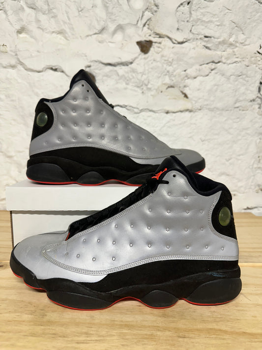 Air Jordan 13 Reflective Silver Sz 13