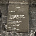 Amiri Pink Striped Black Denim Jeans Sz 34