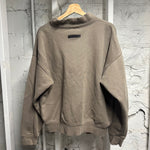 FOG Essentials Mock Neck Brown Sz S