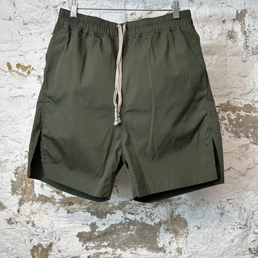 Rick Owens Olive Green Boxer Shorts Sz L
