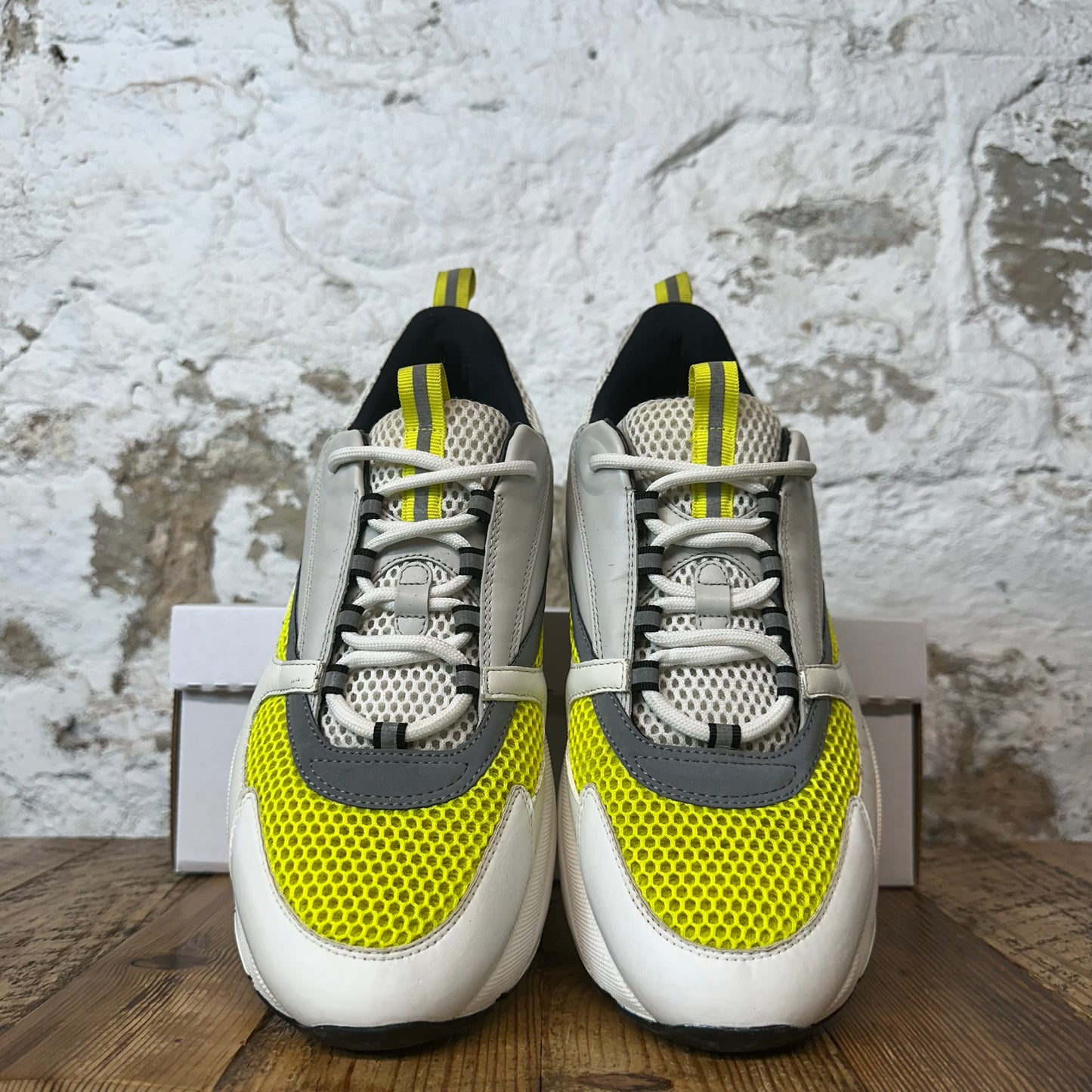 Dior B22 Yellow White Gray Sneaker Sz 12 (45)