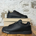 Dolce Gabbana Triple Black Portofino Sneaker Sz 11 (44)
