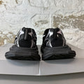 Balenciaga 3XL Black Silver Sneaker Sz 8 (41)