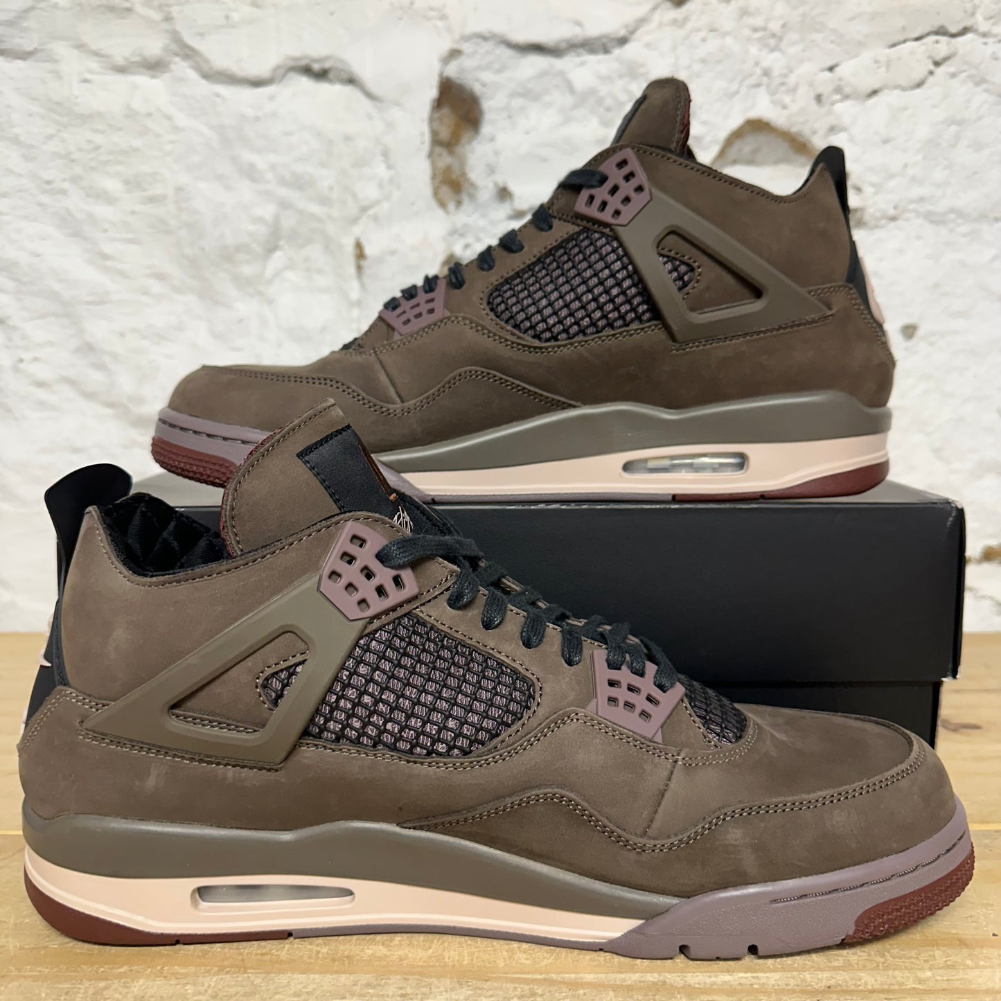 Air Jordan 4 A Ma Maniere Dark Mocha Sz 14