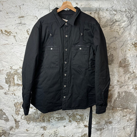 Rick Owens DRKSHDW Outershirt Jacket Black Sz XL