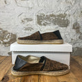 Gucci GG Square Printed Espadrilles Loafer Sz 9