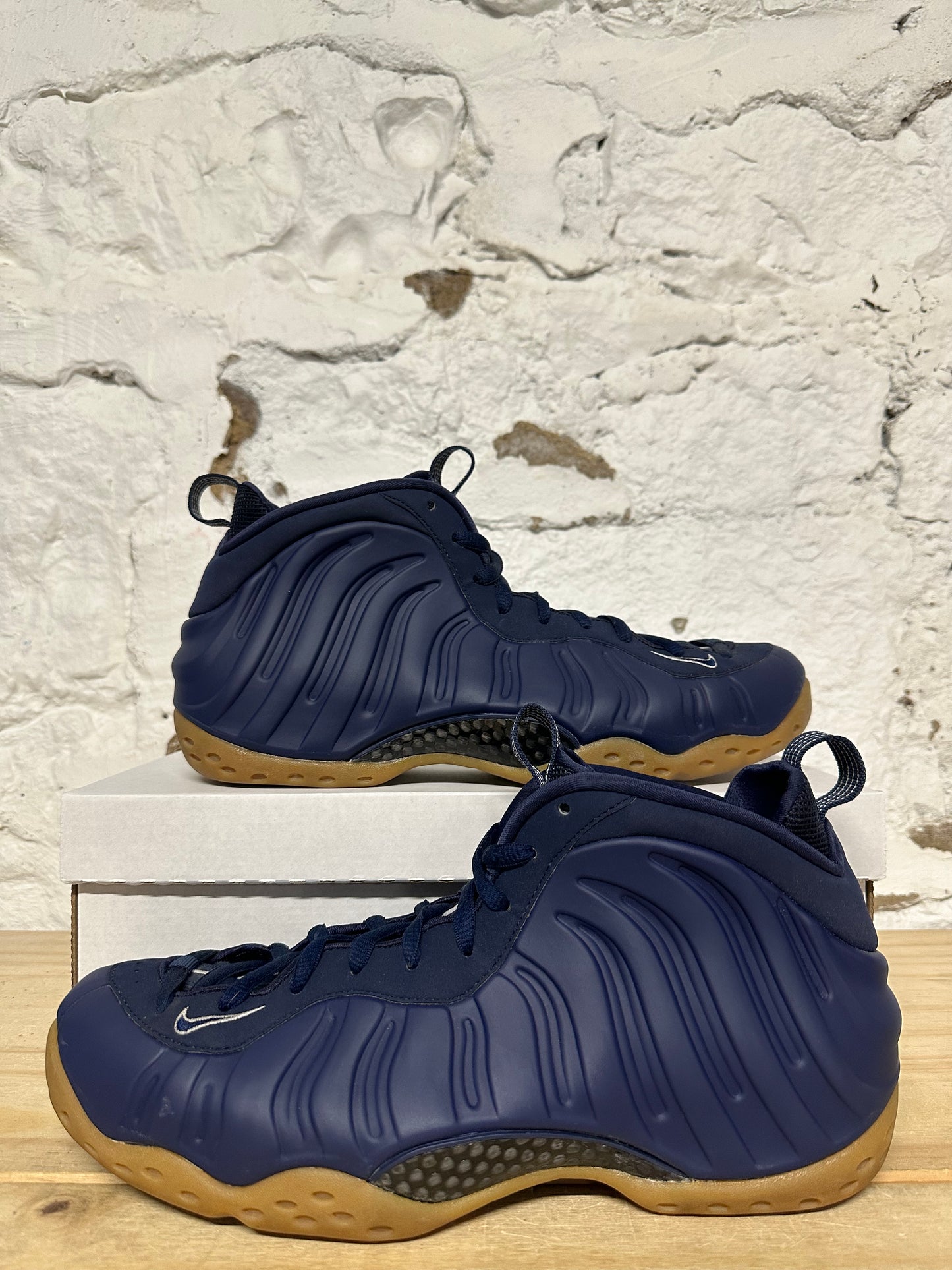 Nike Air Foamposite One Midnight Navy Sz 11.5