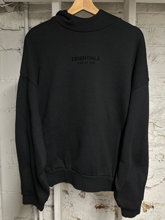 Fear of God Essentials Black Hoodie Sz XS