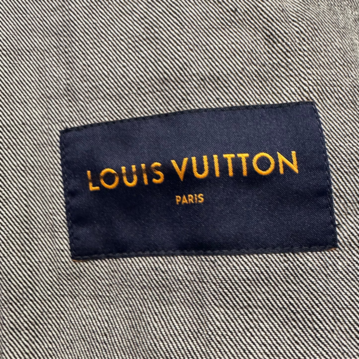 Louis Vuitton Denim Monogram Workwear Jacket Sz M (48)