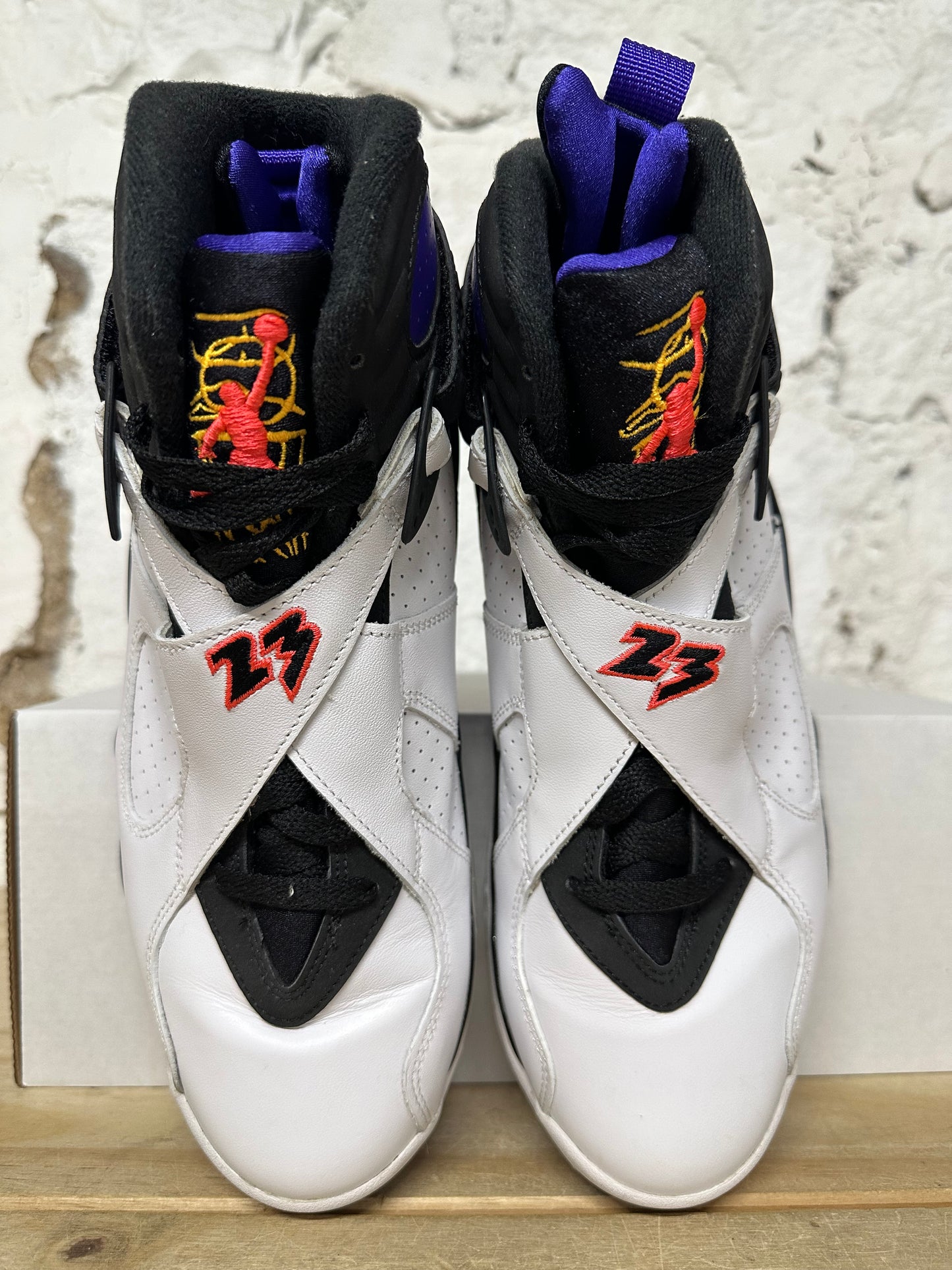 Air Jordan 8 Three Peat Sz 8