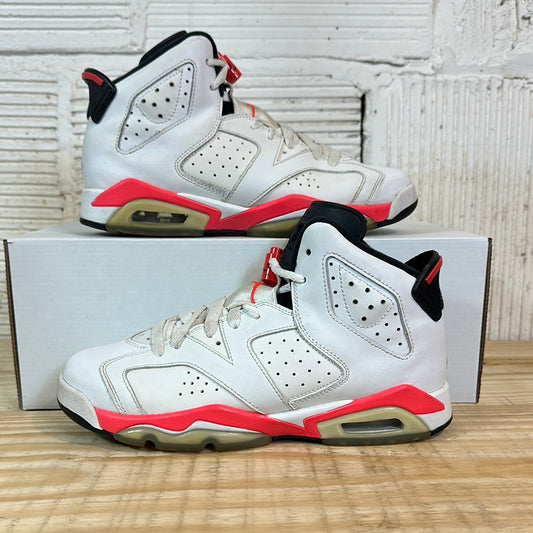 Air Jordan 6 White Infrared Sz 6Y