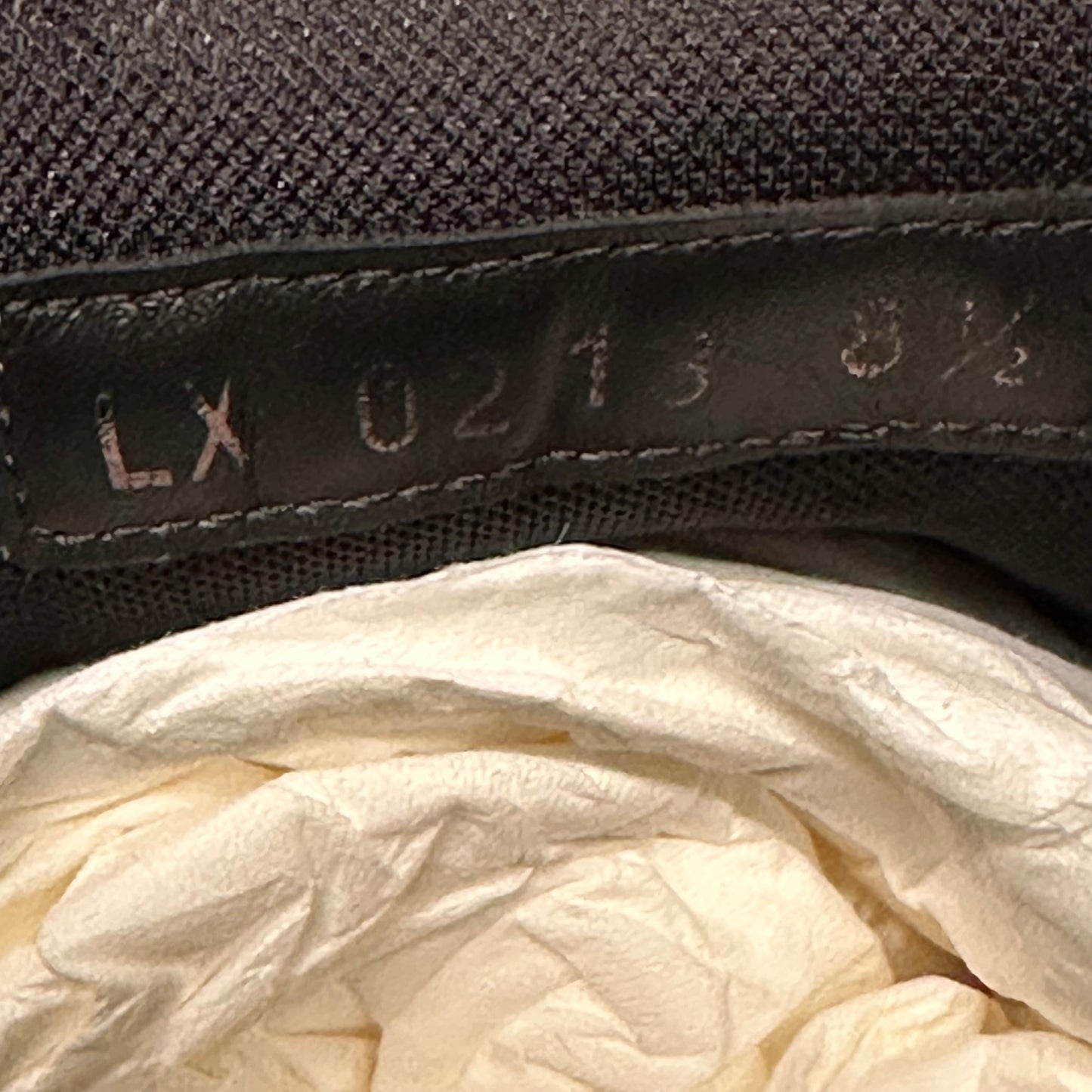Louis Vuitton Black Suede Trainer Sneaker Sz 10 (8.5LV)