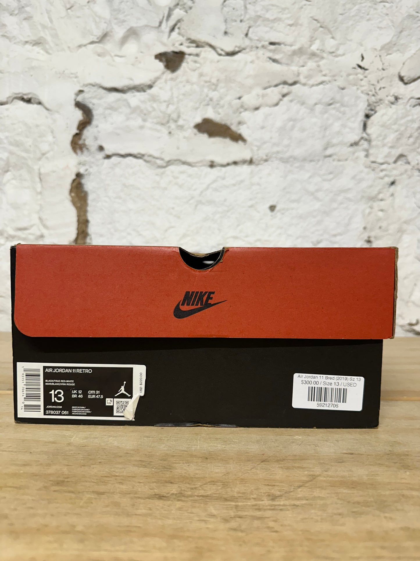 Air Jordan 11 Bred (2019) Sz 13
