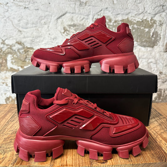 Prada Cloudbust Thunder Maroon Sneaker Sz 8