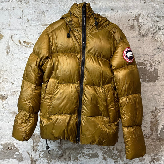 Canada Goose Emblem Gold Crofton Puffer Jacket Sz L
