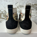 Christian Louboutin High Patent Print White Sneaker Sz 9.5 (42.5)
