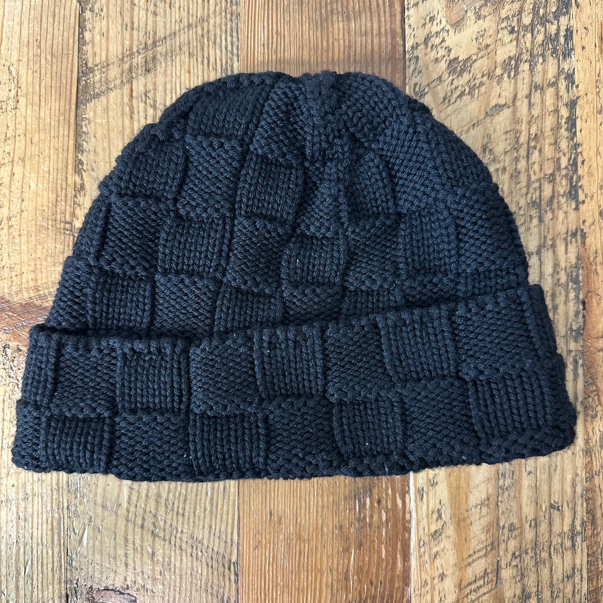 Louis Vuitton Marque Black Knit Beanie W/ Box