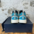 Dior B22 White Grey Teal Blue Sneaker Sz 13 (46)