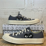 Converse Chuck Taylor All Star 70 Ox Comme des Garçons PLAY Grey Sz 8