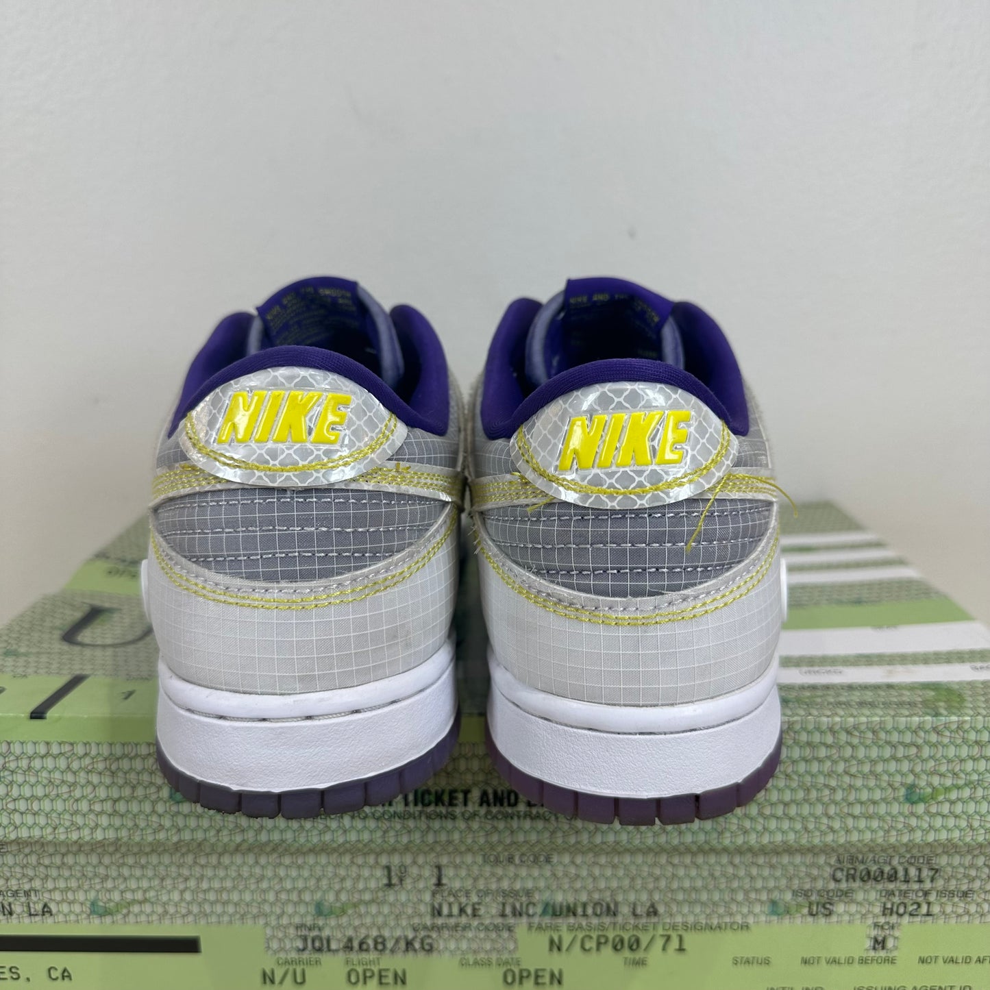 Nike Dunk Low Union Passport Court Purple Sz 10
