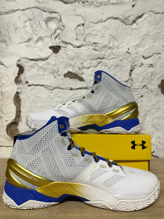 Under Armour Curry 2 Gold Rings Sz 10.5 DS