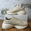 Gucci Rhyton Vintage Logo Cream Sneaker Sz 9